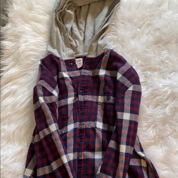 Plaid gap XXL boys button up - Picture 1 of 1
